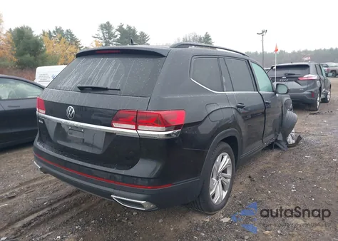 2021 Volkswagen Atlas 3.6L V6 Se W/Technology from USA, damaged, VIN 1V2WR2CA8MC579533